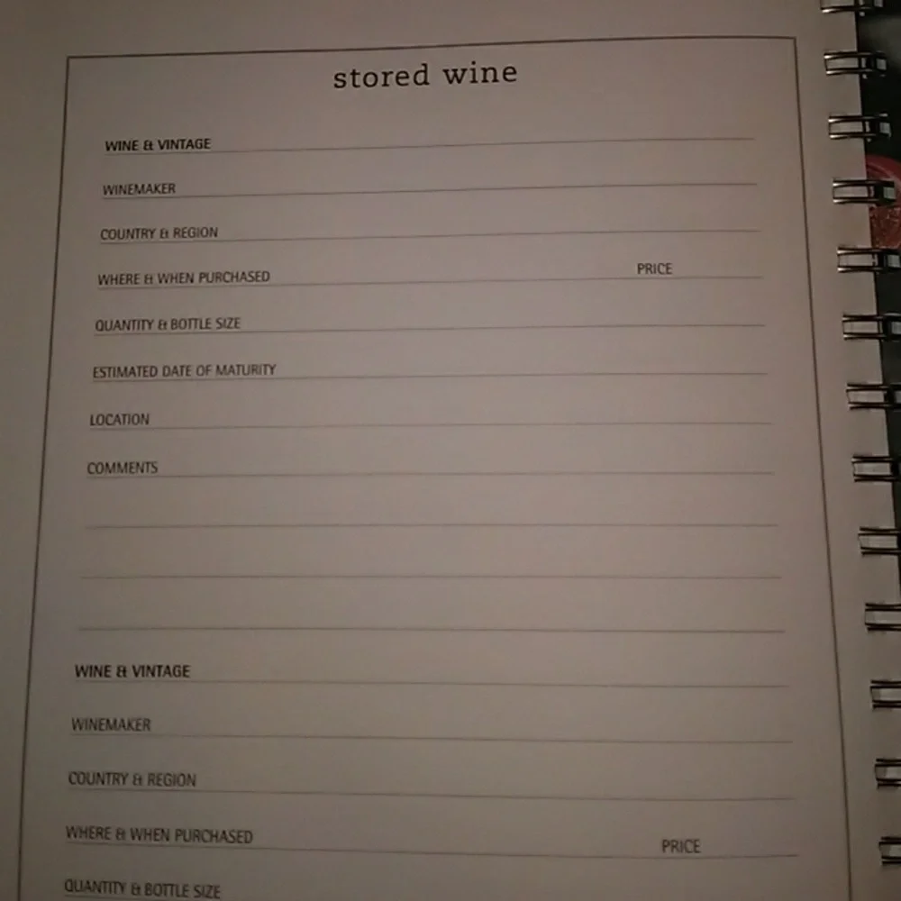 NWOT Wine Journal